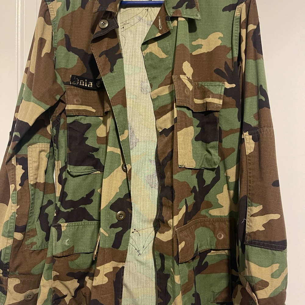 Camouflage Military Jacket